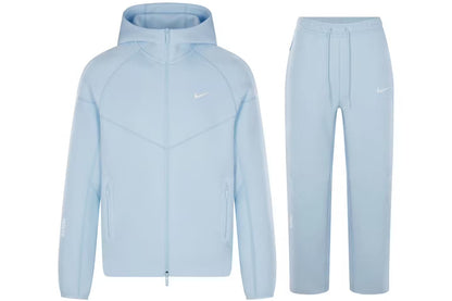 Survêtement Ensemble Fleece bleu de cobalt (pantalon + sweat à capuche)