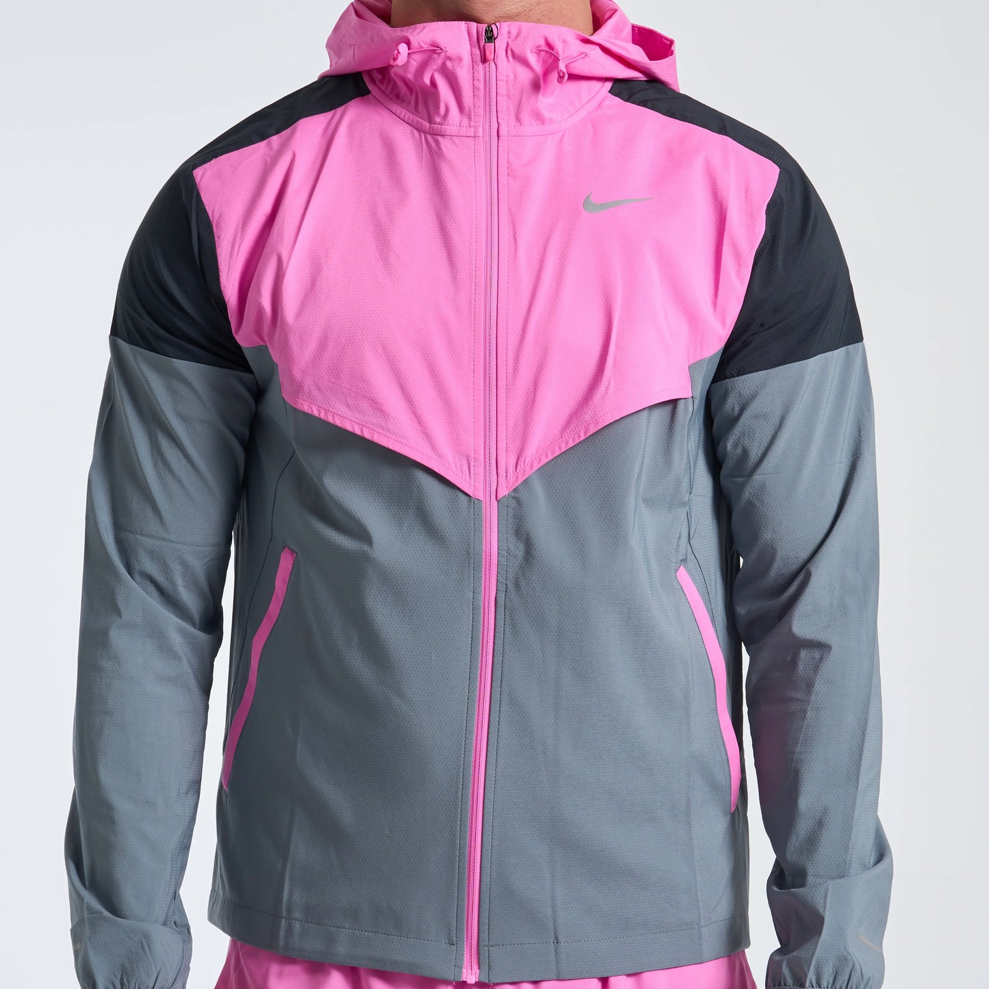 RUNNING COUPE-VENT - ROSE/NOIR/GRIS
FONCÉ/ARGENTÉ