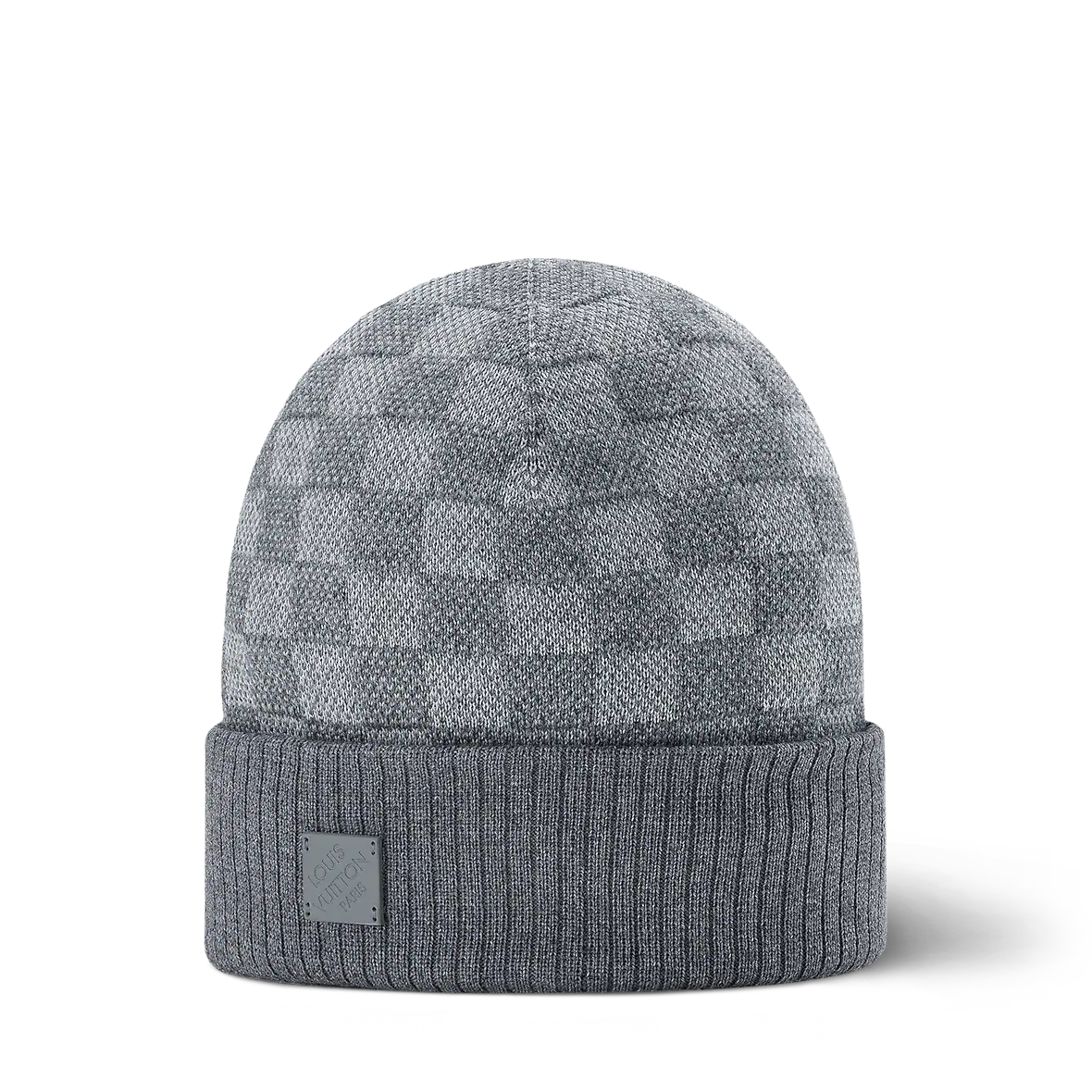 Bonnet Petit Damier Gris