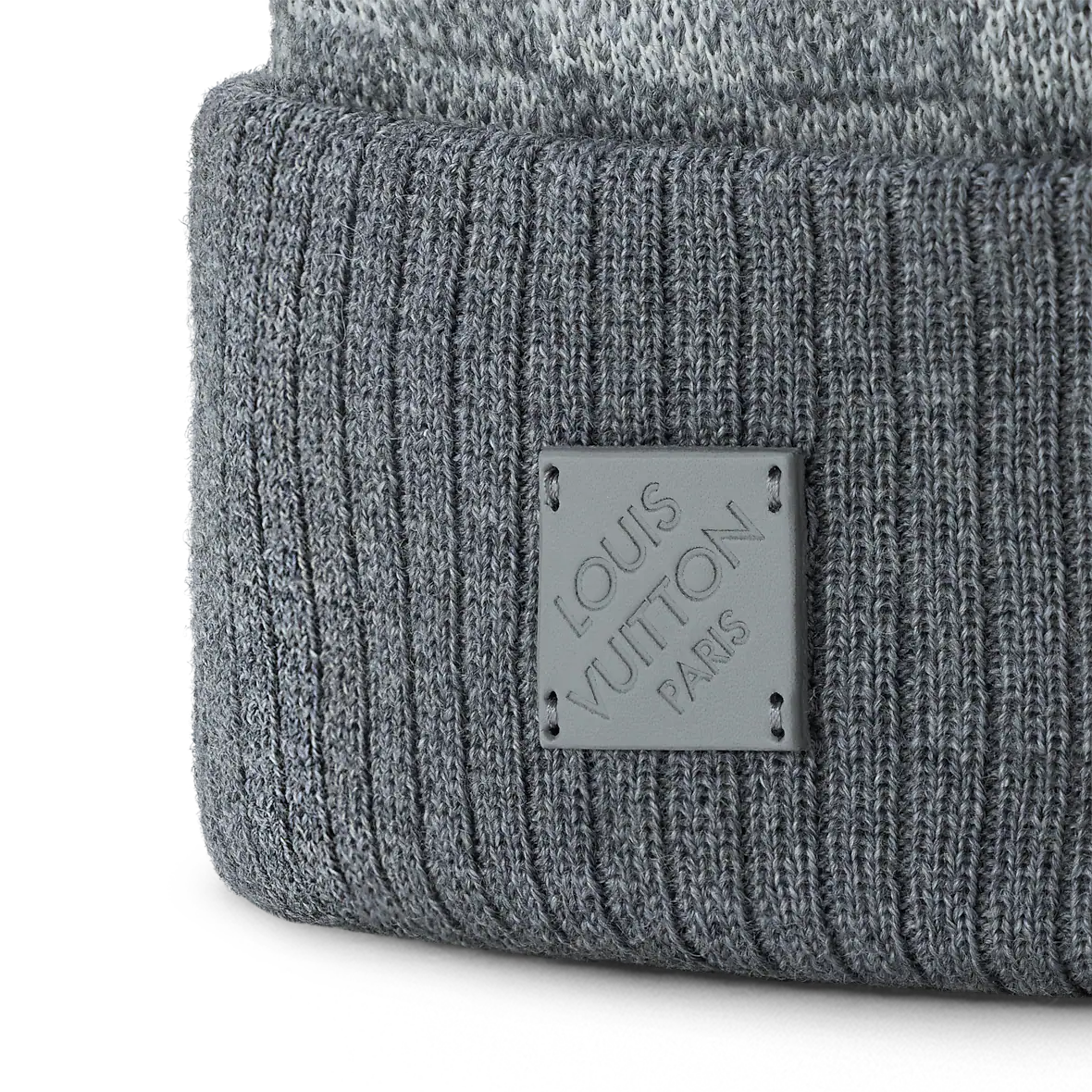 Bonnet Petit Damier Gris