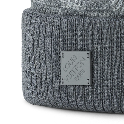 Bonnet Petit Damier Gris
